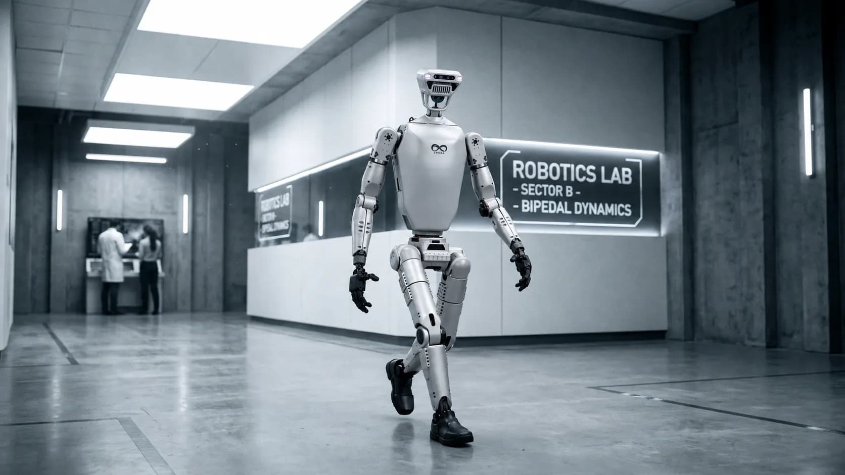 SPERA Robot Walking Gait Demonstration